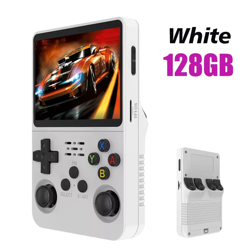 NEW Retro Handheld Game Console Linux System 3.5 Inch IPS Screen Portable Pocket Video Player 64GB 128GB Games Kid Gift