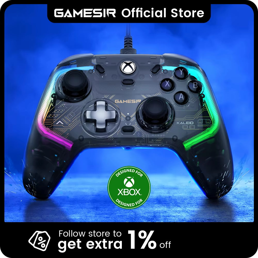 Gamesir Kaleid Xbox Controller Effect Gamepad for Xbox Series X, Xbox Series S, Xbox One Game Console