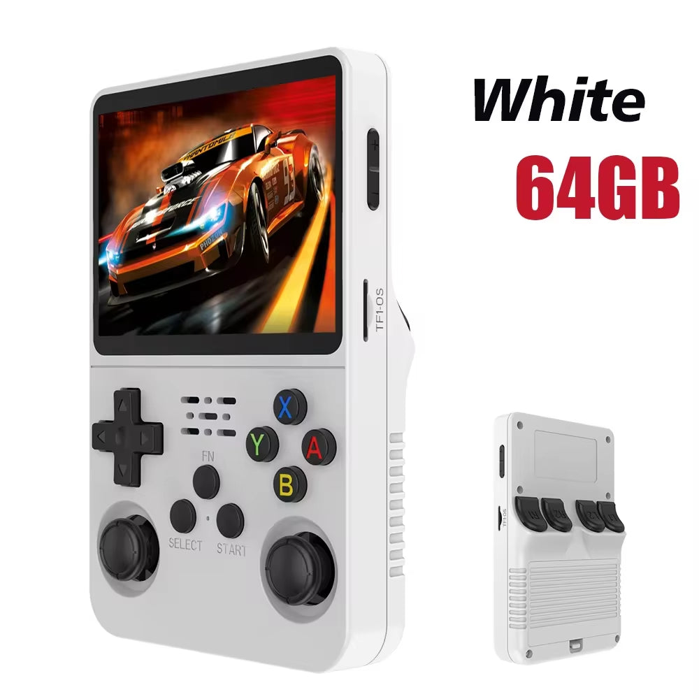 NEW Retro Handheld Game Console Linux System 3.5 Inch IPS Screen Portable Pocket Video Player 64GB 128GB Games Kid Gift