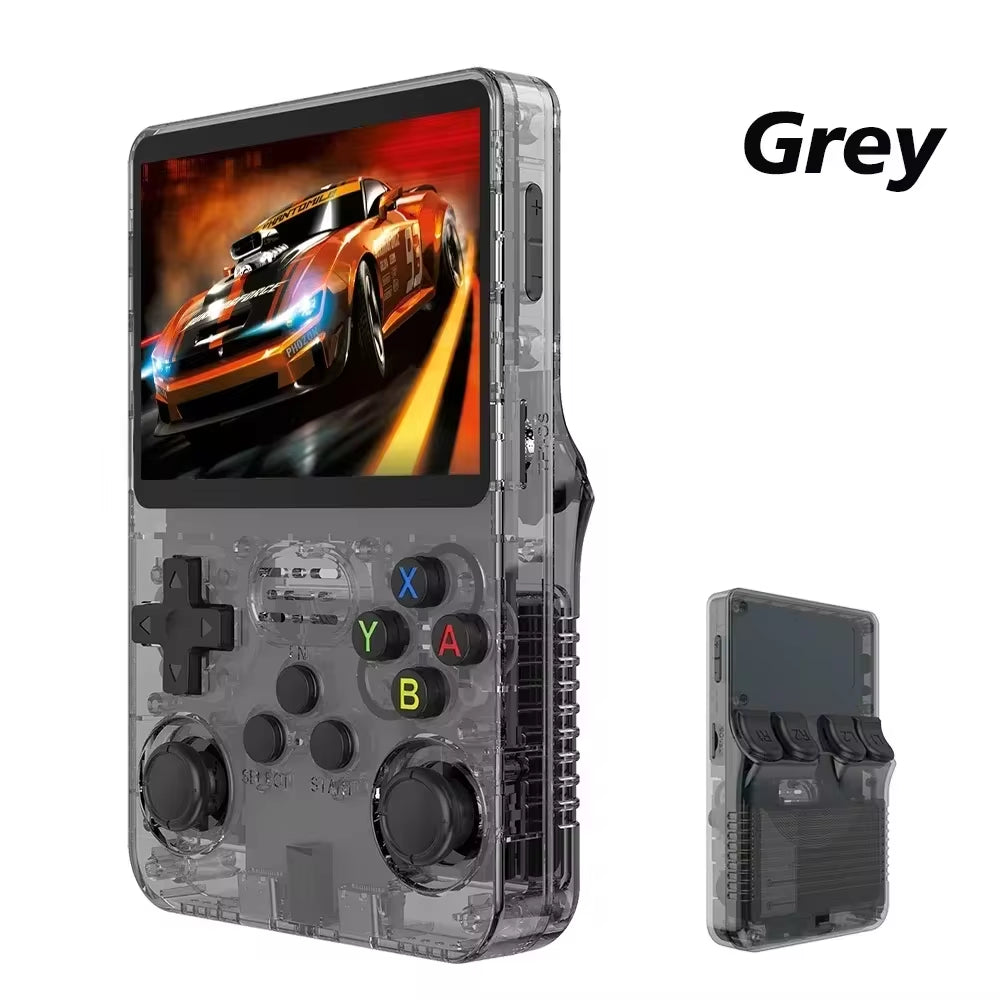 NEW Retro Handheld Game Console Linux System 3.5 Inch IPS Screen Portable Pocket Video Player 64GB 128GB Games Kid Gift