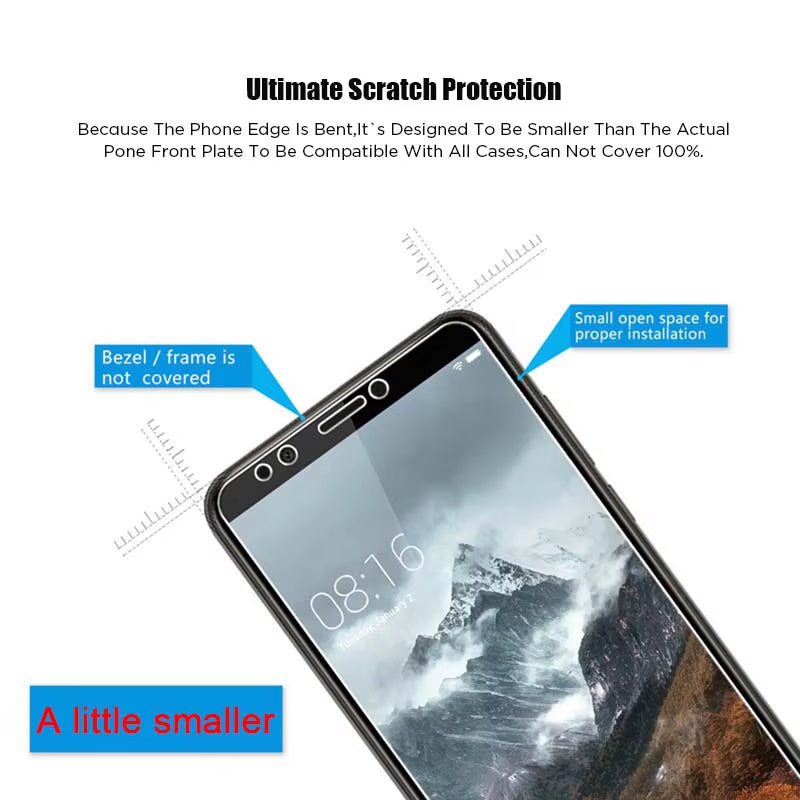 3PCS 2PCS Screen Protector for P30 P40 P20 Mate 20 Lite Y6 Y7 Tempered Glass on P Smart Z 2019 2021 Nova 5T Glass