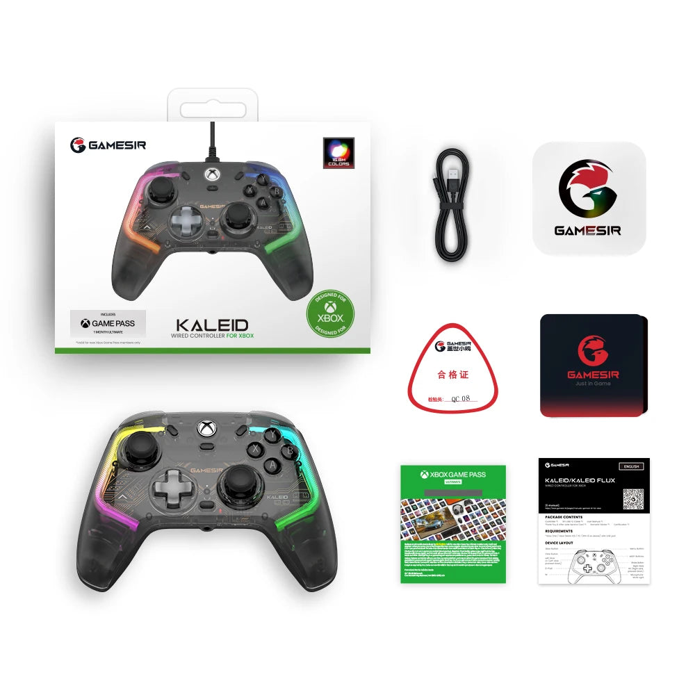 Gamesir Kaleid Xbox Controller Effect Gamepad for Xbox Series X, Xbox Series S, Xbox One Game Console