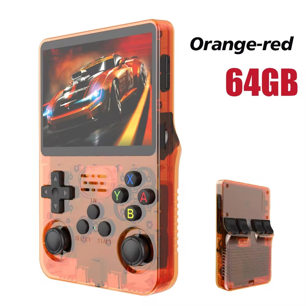 NEW Retro Handheld Game Console Linux System 3.5 Inch IPS Screen Portable Pocket Video Player 64GB 128GB Games Kid Gift