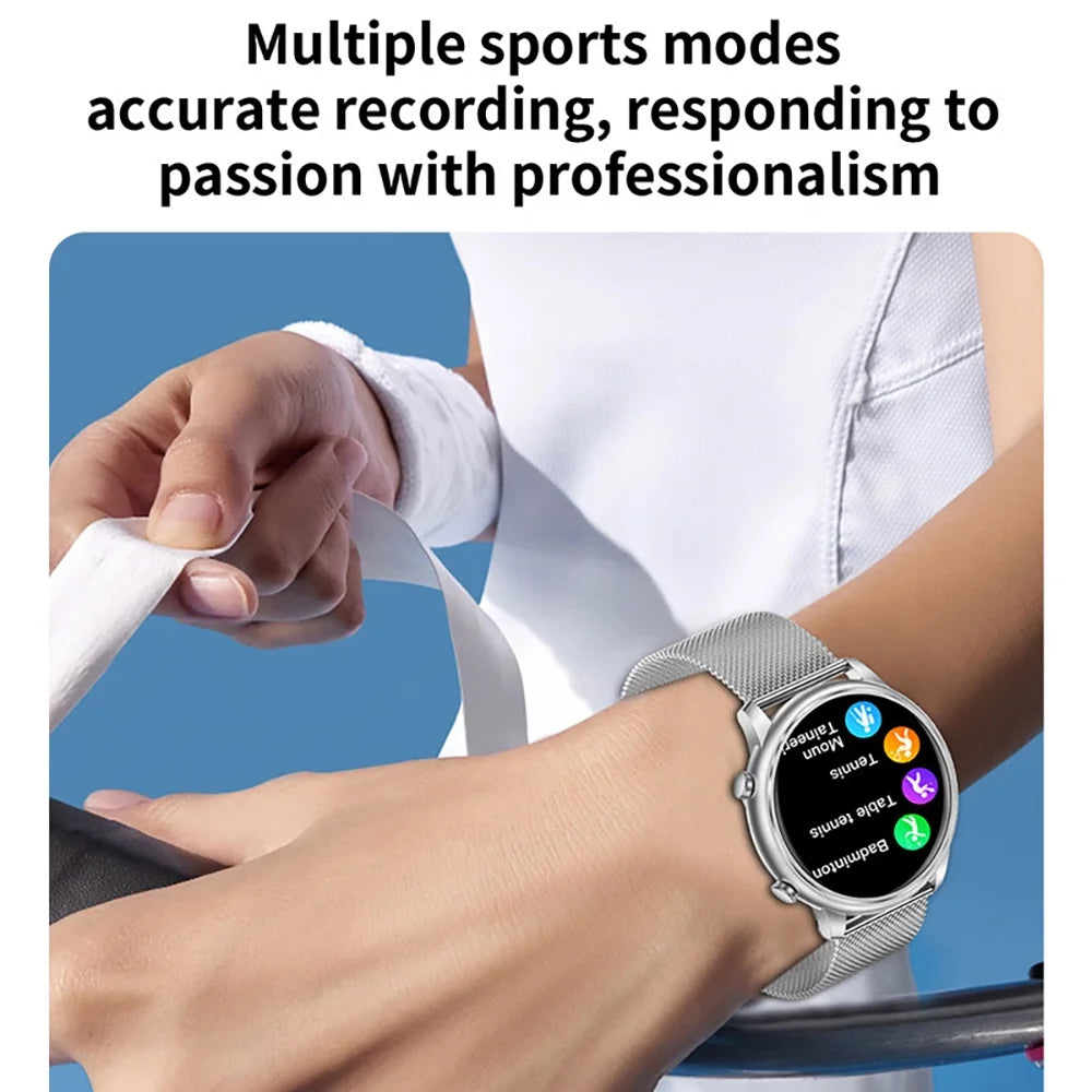 Smart Watch for Android Phone Iphone Compatible IP67 Waterproof Smart Watch Touch Screen Fitness Tracker Fitness Watch Men Women（Black）